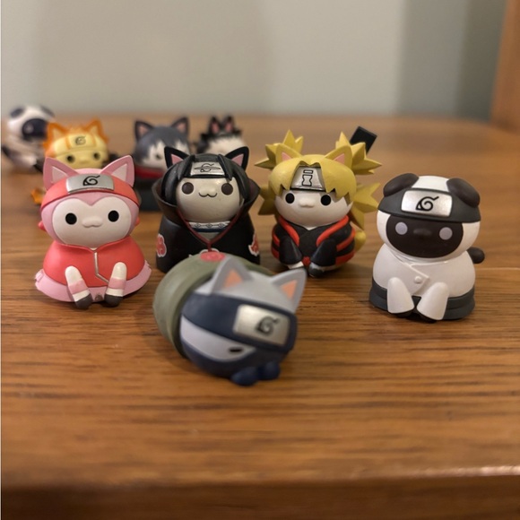 Megahouse Mega Cat Project Nyaruto! series Naruto Shippuden characters set of 14 - Picture 6 of 8